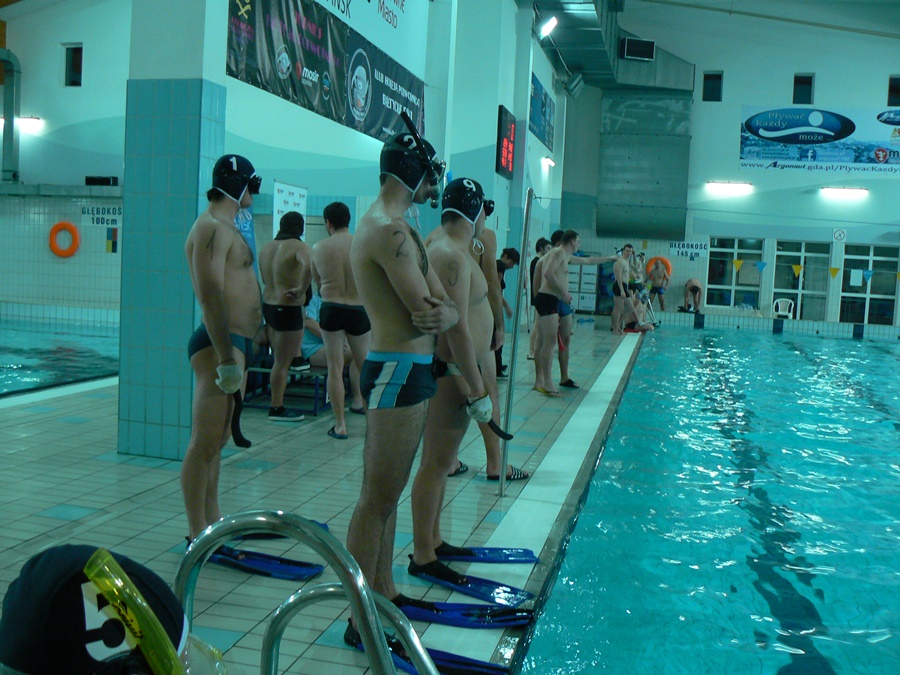 Hokej pod wodą Walenie Gdańsk 2013